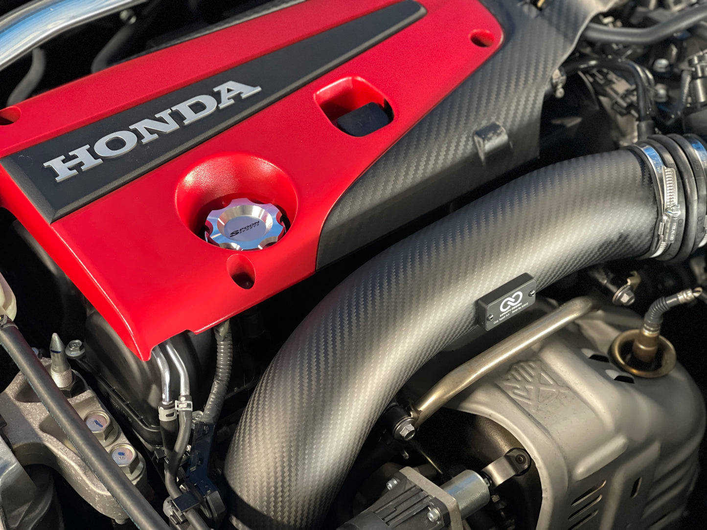 Honda Civic Type R FL5 Carbon Turbo Inlets